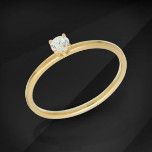 Apollo Diamond solitaire ring